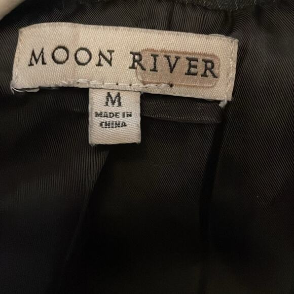 Moon River Gray Striped Blazer Medium Retails $168 - Picture 8 of 10